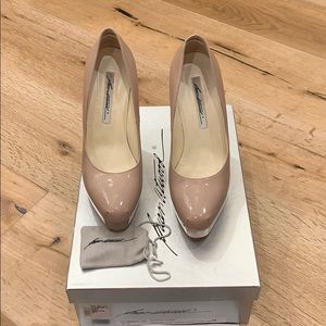 Brian Atwood nude pumps